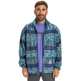 QUIKSILVER Global Heat", Polar - Fleecejacke Gr. M, blau
