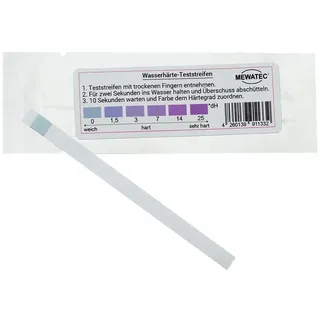 MEWATEC Wasserteststreifen Wasserhärte Teststreifen