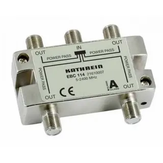 Kathrein F-Verteiler 4-fach 5-2400 MHz EBC 114