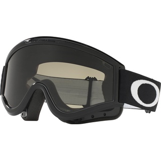 OAKLEY Goggles L-frame Mx Offroad-brille - Jet Black - Grey/CAT3 + Clear/CAT0