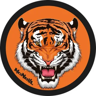 McNeill McAddys zu Schulranzen Tiere:Tiger/orange