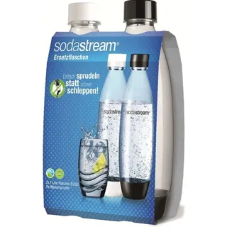 Fuse PET-Flasche 2 x 1 l schwarz/weiß