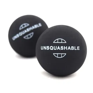 Unsquashable Squashbälle, 2er Set blau - o.G.