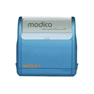 Stempel modico 6 Gehäuse schwarz, Abruckgröße 63 x 33mm