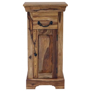 Badezimmer-Schränkchen Jali 40x80x35 aus indischem Sheesham-Holz
