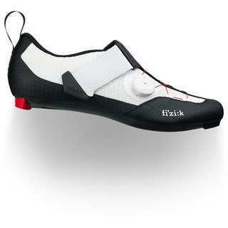 fizik Transiro Infinito R3 Triathlonschuhe schwarz/weiß - 45 EU