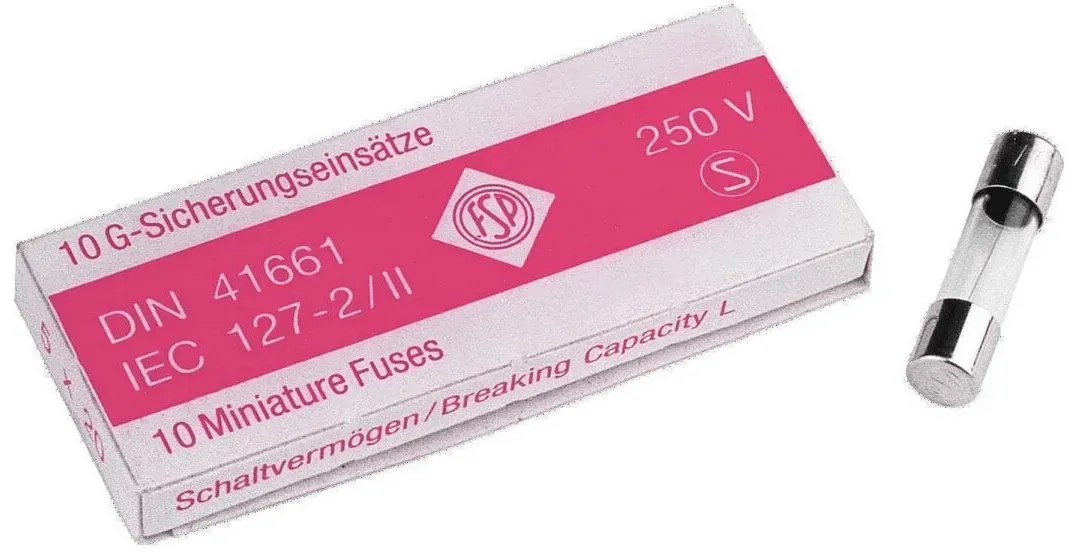 ACCESSORY Feinsicherung 5x20mm M4A 10x