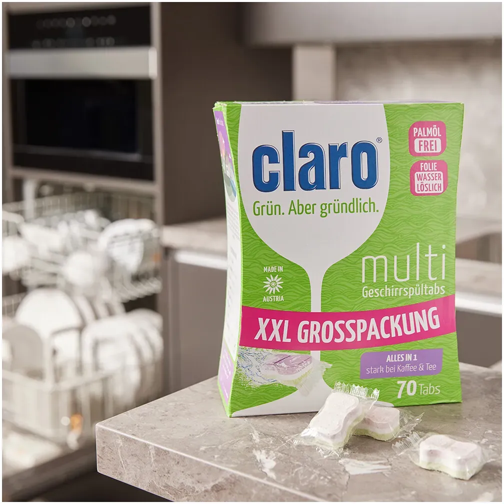 claro Multi Geschirrspül-Tabs 70 Stk. à 20 g