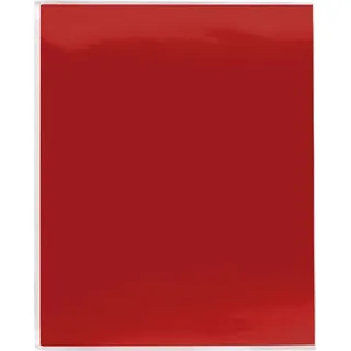 Ideal Trend Fotoalbum mit Soft-Cover Slip-in Album 24 Fotos Uni - Farbe: Rot | Format: 10x15 - Rot