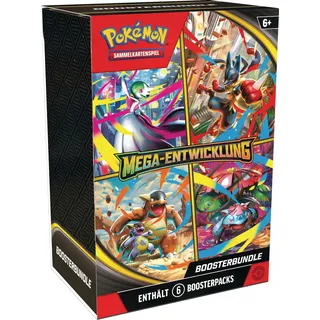 Pokémon Mega-Entwicklung 6 Boosterpacks