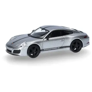 HERPA 430418 Porsche 911 (991) Carrera 4 S, silber