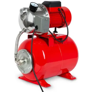 Eberth Hauswasserwerk 3600 L/h 5 bar Förderdruck, 750 Watt Leistung, Pumpe mit Druckschalter für Automatikbetrieb, selbstansaugend,