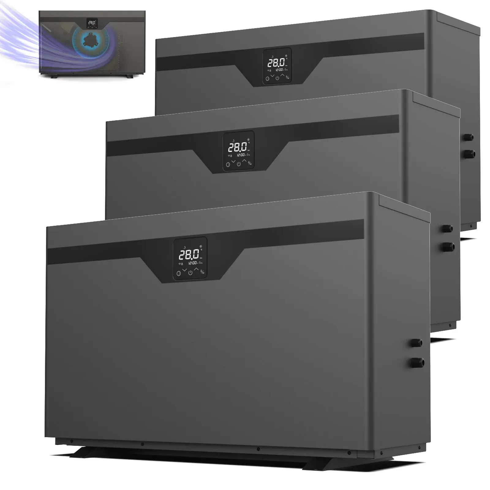 Miganeo Sirius 5 Inverter Wärmepumpe 5,0 kW mit Silent Modus