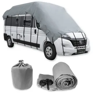 Lemodo Dachschutzplane für Wohnmobile Schutzhülle 38 x 38 cm Grau