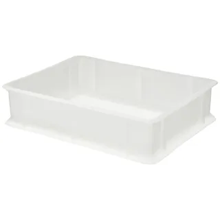 giganplast srl Giganplast Brot-/Pizzateigbox, Mod. Service, 30 x 40 x 10 cm, Weiß