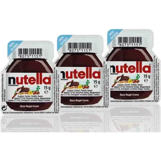 Ferrero Nutella Portionspackungen, 120x 15g