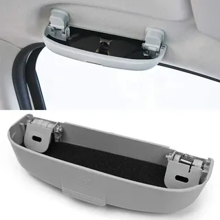 Brillenfach Sonnenbrille Brille Halter UMBAU-KIT für Haltegriffe Brillenhalter sarachen INION (Kompatibel mit VW) 308449