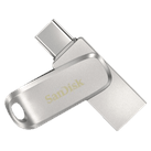 SANDISK Ultra Dual Drive Luxe USB-Stick, 1 TB, 400 MB/s, Silber