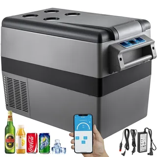 VEVOR Elektrische Kompressorkühlbox Kühlschrank 45L Kühlbox Tragbar -20 bis 10°C