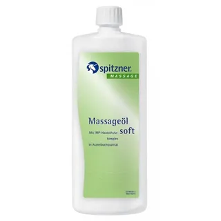 Spitzner Massageöl Spitzner Massageöl Soft 1 Liter (1000 ml) pflegendes Massage-Öl
