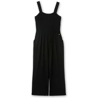 sheego Jumpsuit Jumpsuit Innenbeinlänge ca. 66 cm schwarz 44 EU