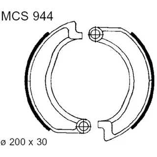TRW Lucas Bremsbacken MCS944