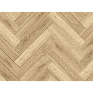 World of Dryback Klebe-Vinyl World of Dryback 3524HE San Francisco Oak Herringbone City 1x4