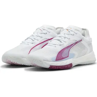 Puma Accelerate Nitro SQD 4 Damen Hallenschuhe, Weiß