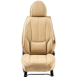 Vevor Sitzbezüge, Universal-Autositzbezüge für Vordersitze, 6-teiliger Kunstleder-Sitzbezug, vollständig geschlossenes Design, abnehmbare Kopfstütze und Airbag-kompatibel, Autos, Lkws, SUVs