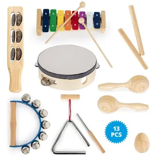 Classic Cantabile Kinderpercussion Starter-Set 13-teilig