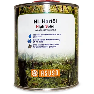 ASUSO 0,75L ASUSO NL Hartöl High Solid Naturöl wasserabweisend Öl Holzöl