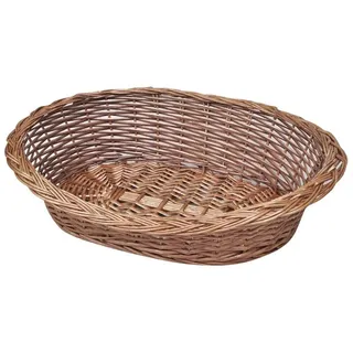 vidaXL Hundekorb aus Weide Natur 50 cm