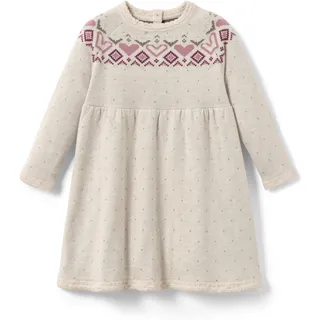 Tchibo - Kinder-Strick-Kleid - Mädchen - Gr. 122/128 - beige