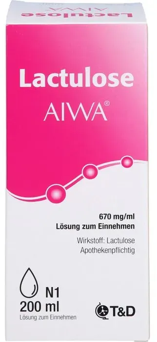 LACTULOSE AIWA 670 mg/ml Lösung zum Einnehmen 200 ml