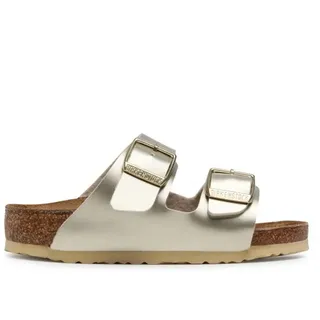 Birkenstock Arizona Electric Metallic Slippers Kinder - Gold - 32