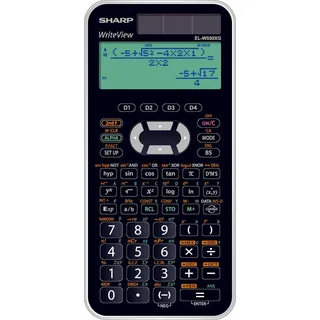 Sharp EL-W550XG-SL Wissenschaftlicher Schulrechner