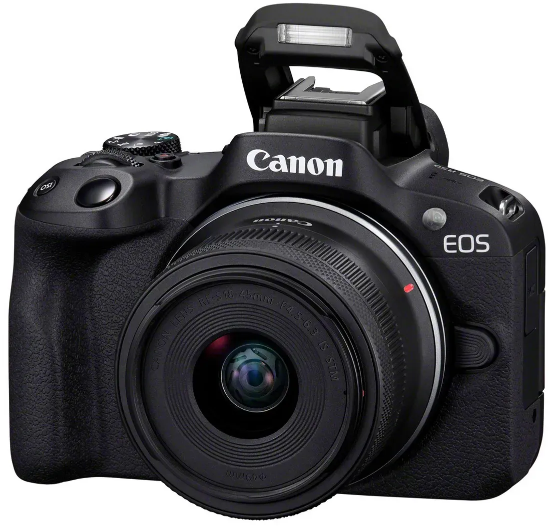 Canon EOS R50 Systemkamera + RF-S 18-45mm f/4.5-6.3 IS STM Objektiv - Neu mit 19% MwSt