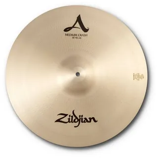 Zildjian Becken,A' Medium Crash 18" Traditional Finish, Cymbals, Crash Becken, A-Series Medium Crash 18" - Crash Becken