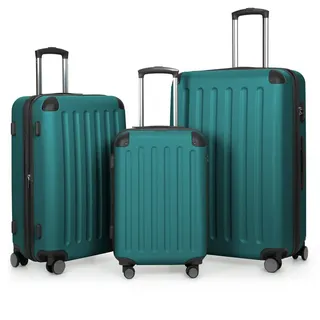 HAUPTSTADTKOFFER Spree Koffer-Set 3-tlg. aquagrün
