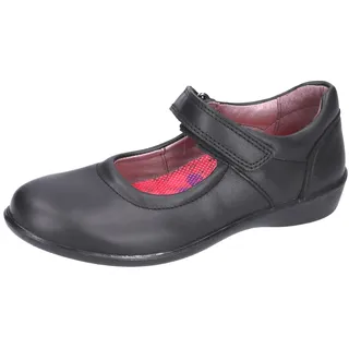 RICOSTA Mädchen Stiefel Beth, Kinder Flats, Weite: Mittel, lose Einlage, Abendschuhe, Booties, Schnellverschluss, wasserdicht, schwarz (090), 40 EU - 40 EU