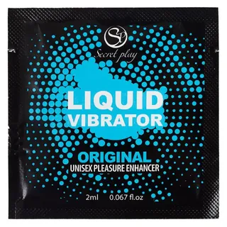 SECRET PLAY Stimulationsgel Liquid Vibrator - Original, Probierpackung mit 2ml, 1-tlg., pulsierendes, vibrierendes Gel für intensive Orgasmen