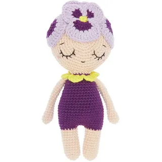 Rico Design Ricorumi Häkelset "Blooming Beauties" Stiefmütterchen