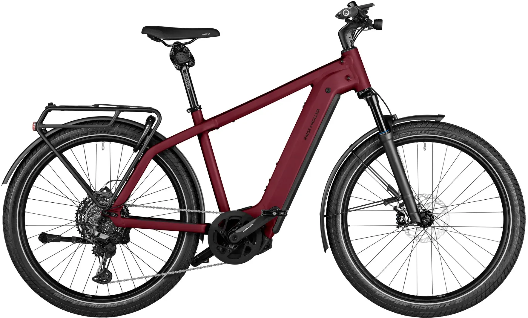 Riese & Müller Charger4 GT touring 49 cm dark red matt
