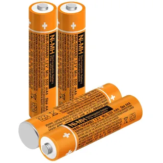 IWANGDO AAA HHR-55AAABU akku Kompatibel mit Panasonic Gigaset Schnurlostelefon HHR-65AAABU HHR-75AAA / B-4 NI-MH 4 Stück