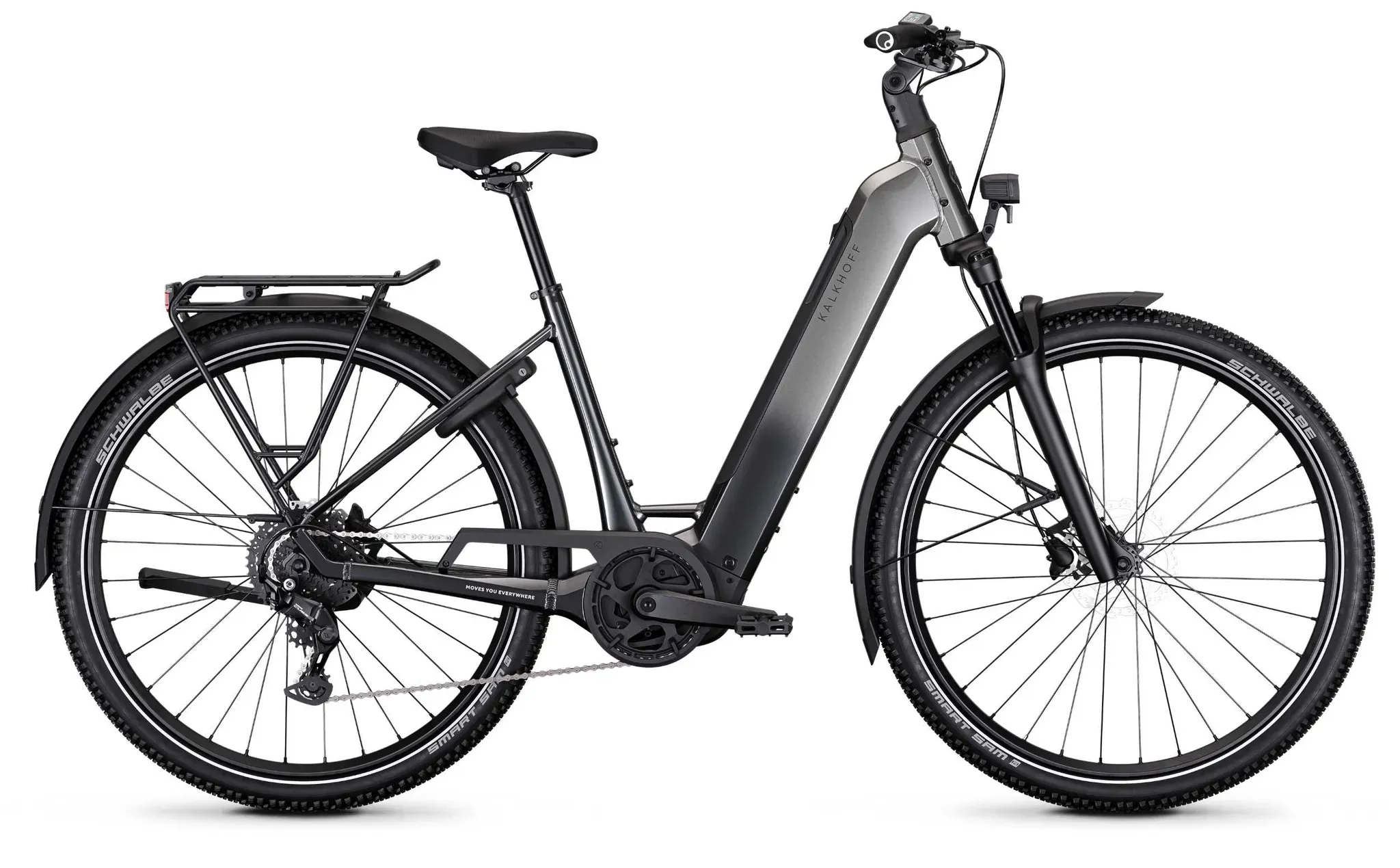 Kalkhoff Entice 3 Advance LTD Performance Line PX 600Wh - 48 cm - Grey/Black Gloss Fade