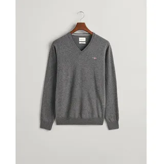 GANT Superfine Lambswool Pullover mit V-ausschnitt M