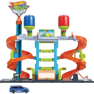 HOT WHEELS City Mega Turm-Autowaschanlage