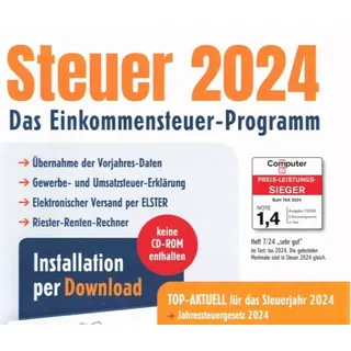 ALDI Steuer 2024 Steuersoftware - Email sofort - Lizenzschlüssel Key Download
