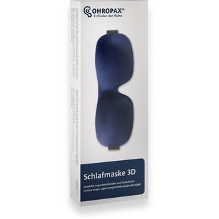 Ohropax Schlafmaske 3D blau