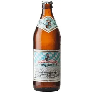 24x 0,33 Liter Flasche Tegernseer HELL - Mehrweg-Pfand - inkl. Kasten - 7.92 l